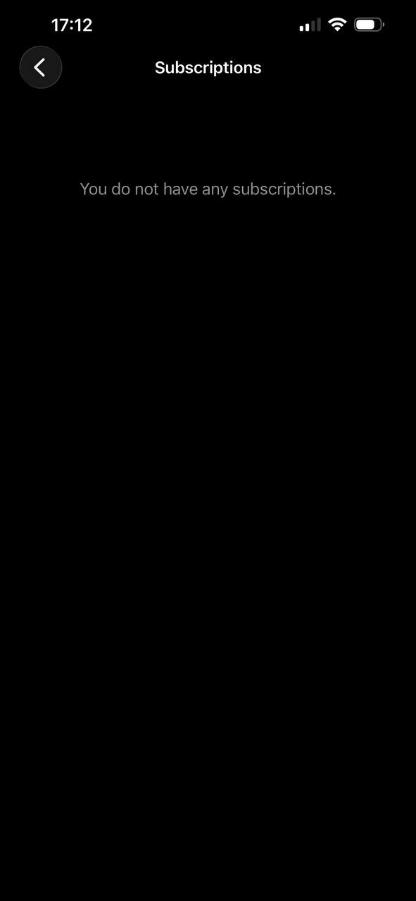 Нет активных подписок — можно смело менять регион